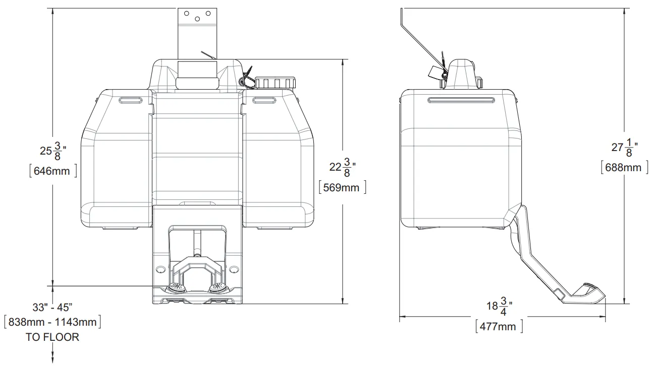 Speakman SE-4400 GravityFlo 9 Gallon Portable Eyewash