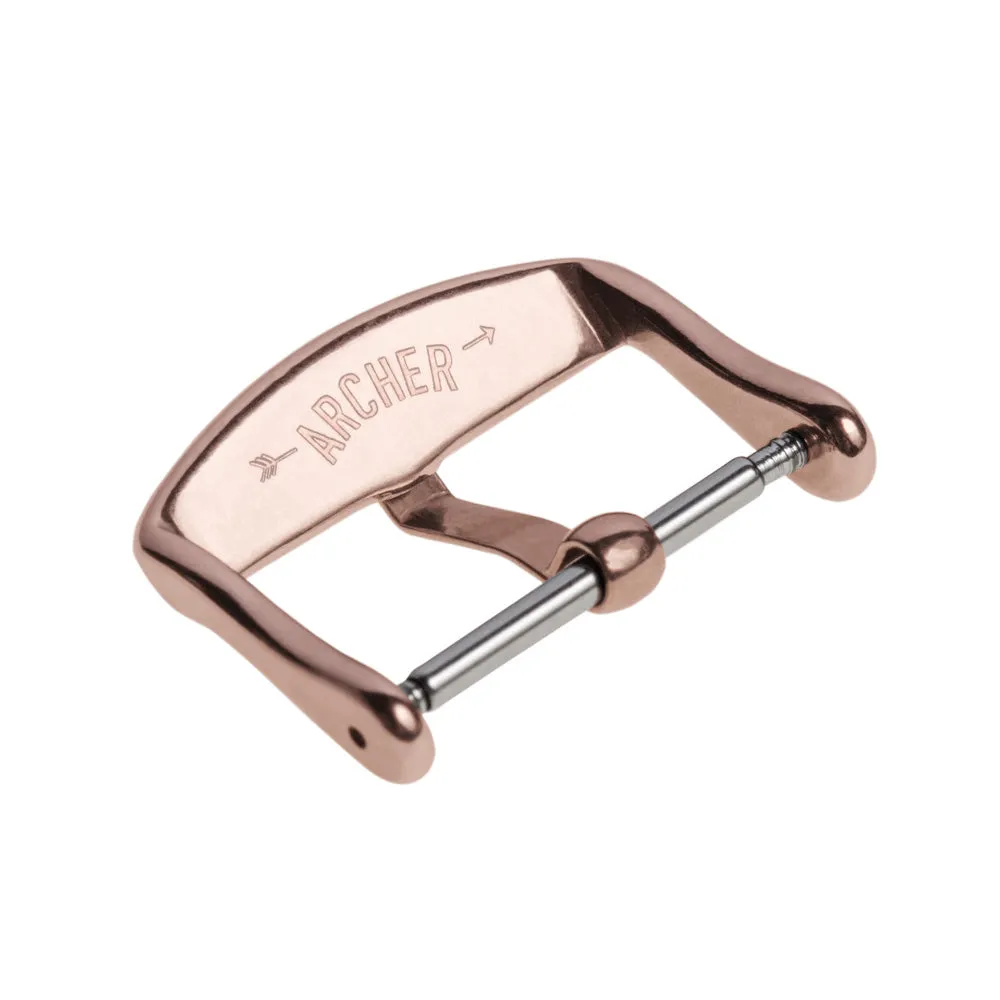 Stainless Steel Buckle - Polished Rose Gold PVD