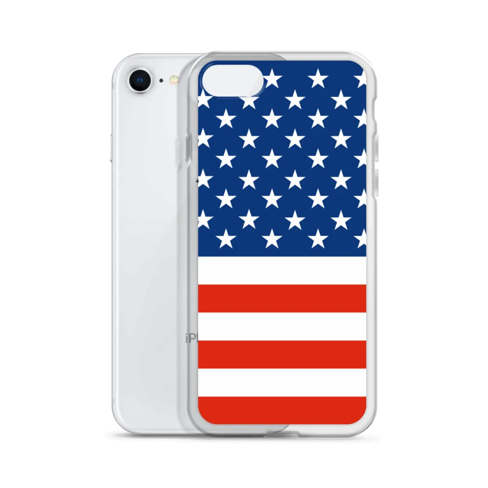 Stars And Stripes USA Flag iPhone Case