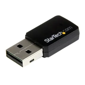 Startech.Com Usb 2.0 Ac600 Mini Dual Band Wireless-Ac Network Adapter - 1T1r 802.11Ac Wifi Adapter - 2.4Ghz / 5Ghz Usb W