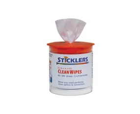 Sticklers Fiber Clean Wipes, Lint Free Fabric 90 2in x 4in Sheets/Tub