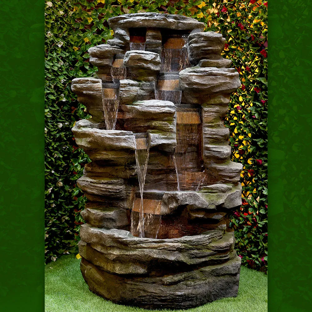 Stony Waterfall Sand Stone Water Fountain