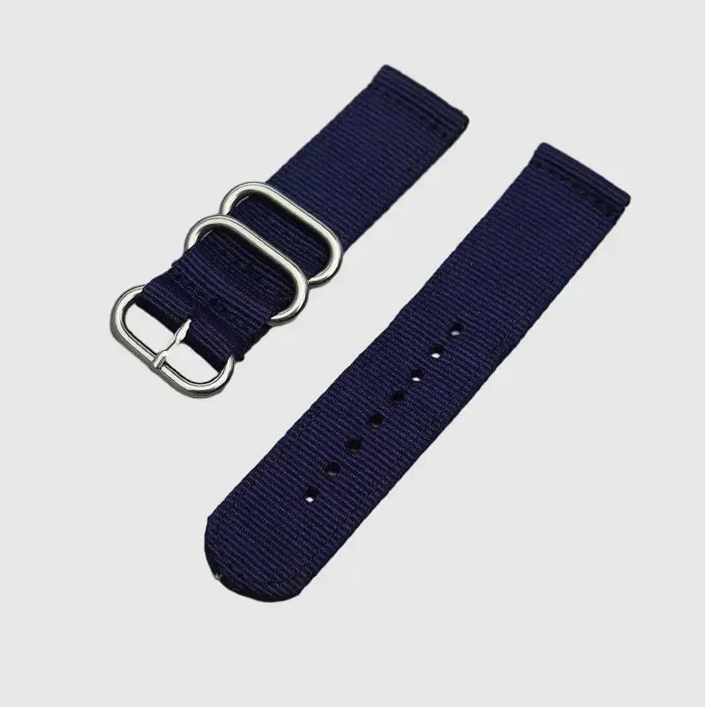 Suitable For Quick Release Watchband Gear S3 S2 Thickened Nylon Canvas Watch Strap