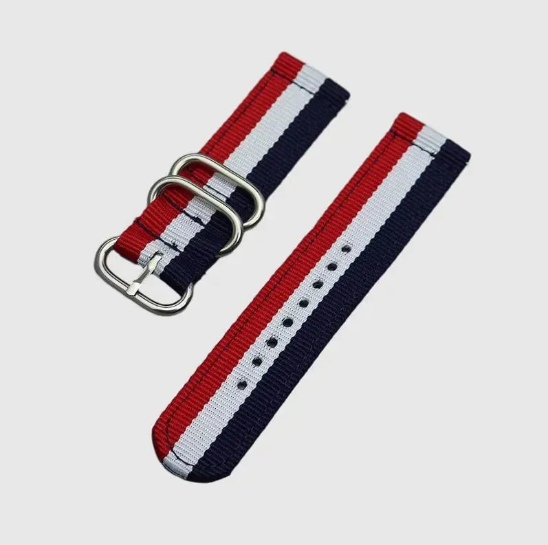 Suitable For Quick Release Watchband Gear S3 S2 Thickened Nylon Canvas Watch Strap