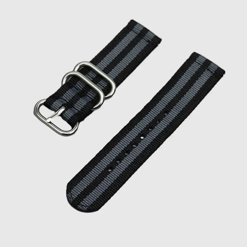 Suitable For Quick Release Watchband Gear S3 S2 Thickened Nylon Canvas Watch Strap