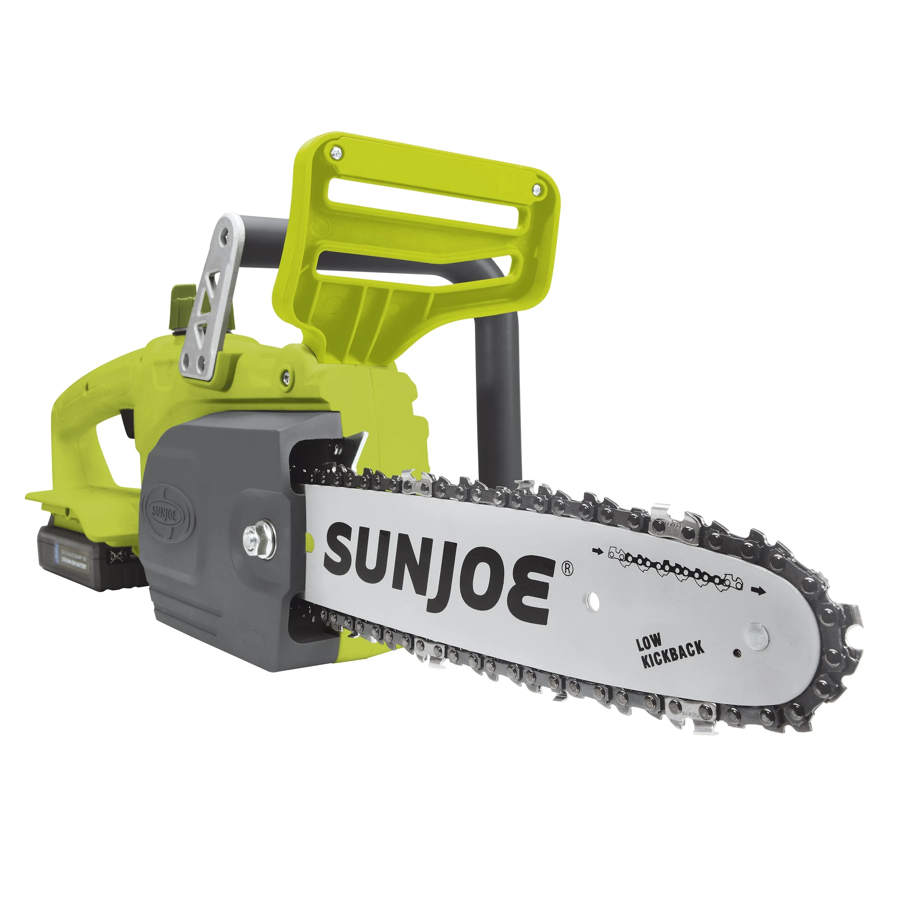 Sun Joe 20ViONLTE-CS10 20-Volt iON Cordless Chainsaw Kit | 10-Inch | W/ 2.0-Ah Battery and Charger