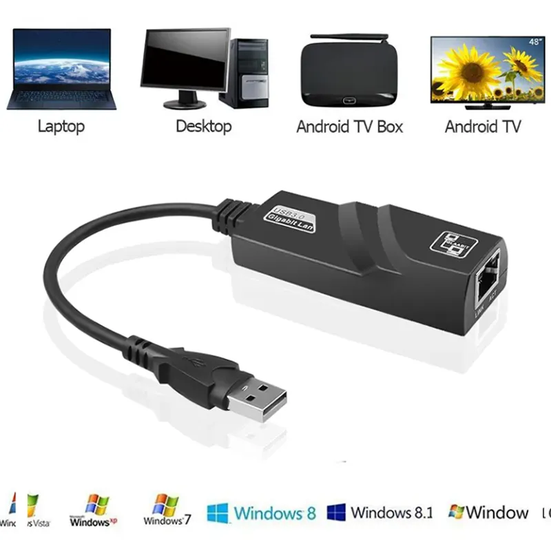 Superfast Charging Type C To Rj45 Usb 3.0 Network Ethernet Adapter Se-L131