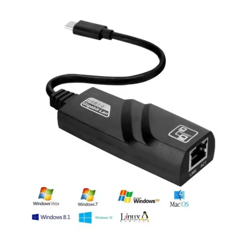 Superfast Charging Type C To Rj45 Usb 3.0 Network Ethernet Adapter Se-L131