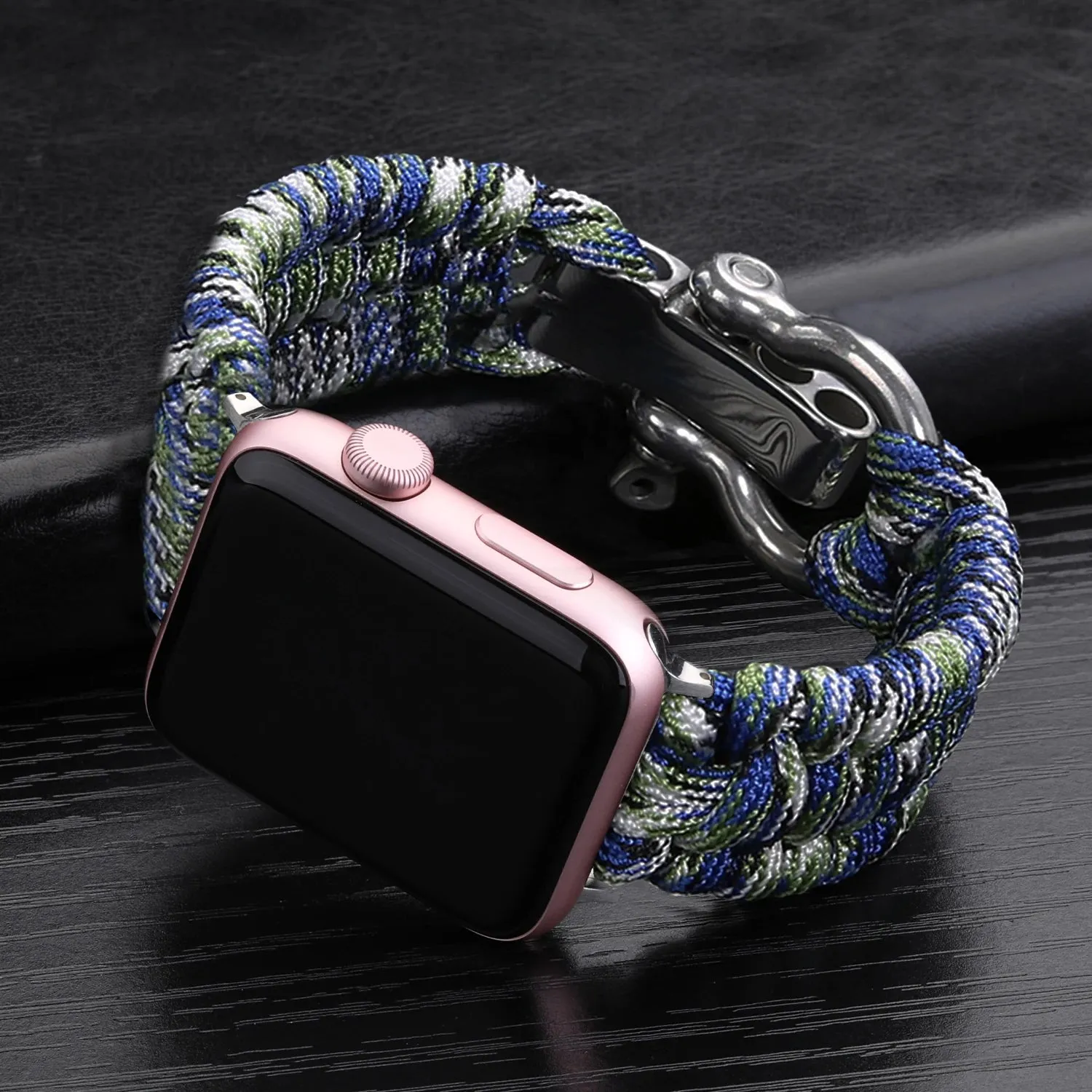 Survival Paracord Watch Band for Apple Watch Ultra Series and 9 8 7 6 5 4 SE Outdoors Sport band
LIMITED EDITION STYLES AVAILABLE!