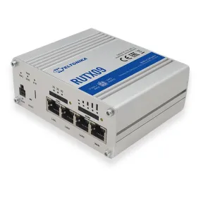 Teltonika Rutx09 Lte Cat6 Giagabit Industrial Router