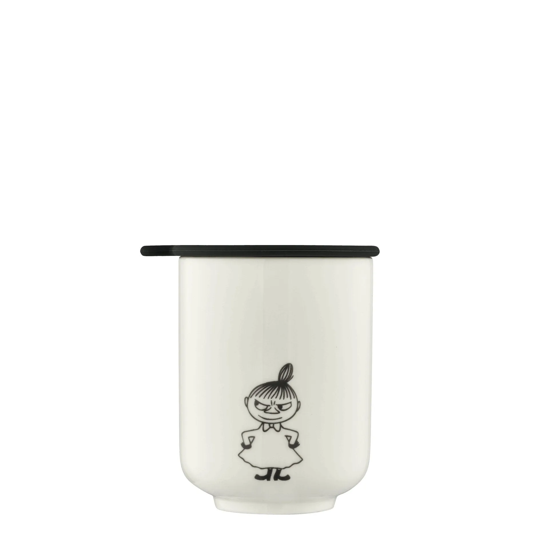 The Moomin toothbrush mug Valley white