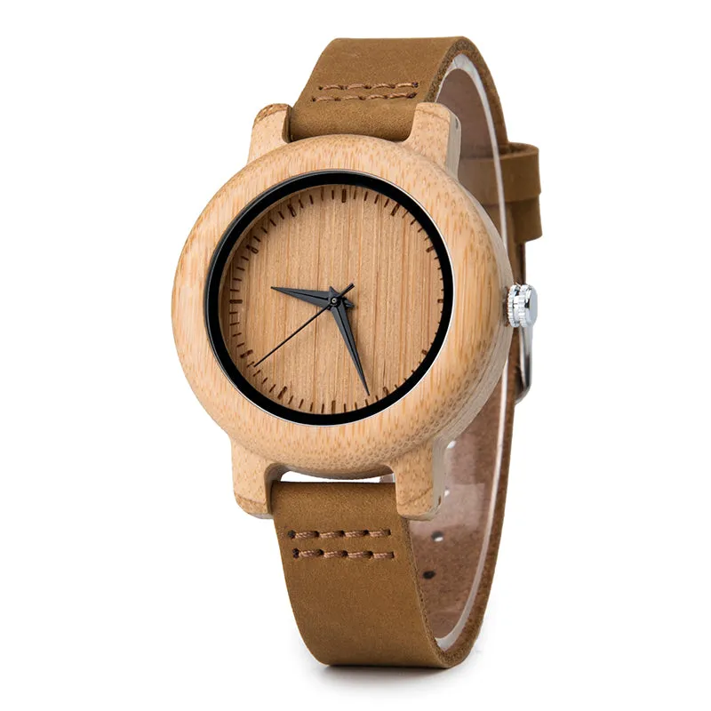 Tigris-Bamboo Watch Couple Watches Personalized Gift