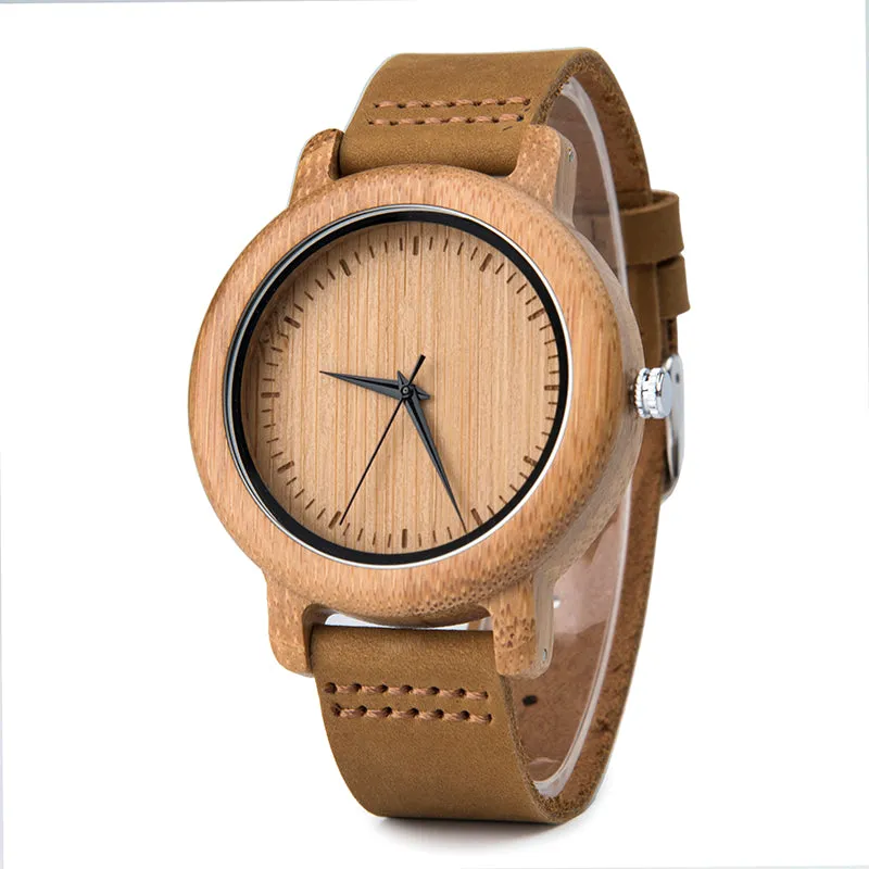 Tigris-Bamboo Watch Couple Watches Personalized Gift