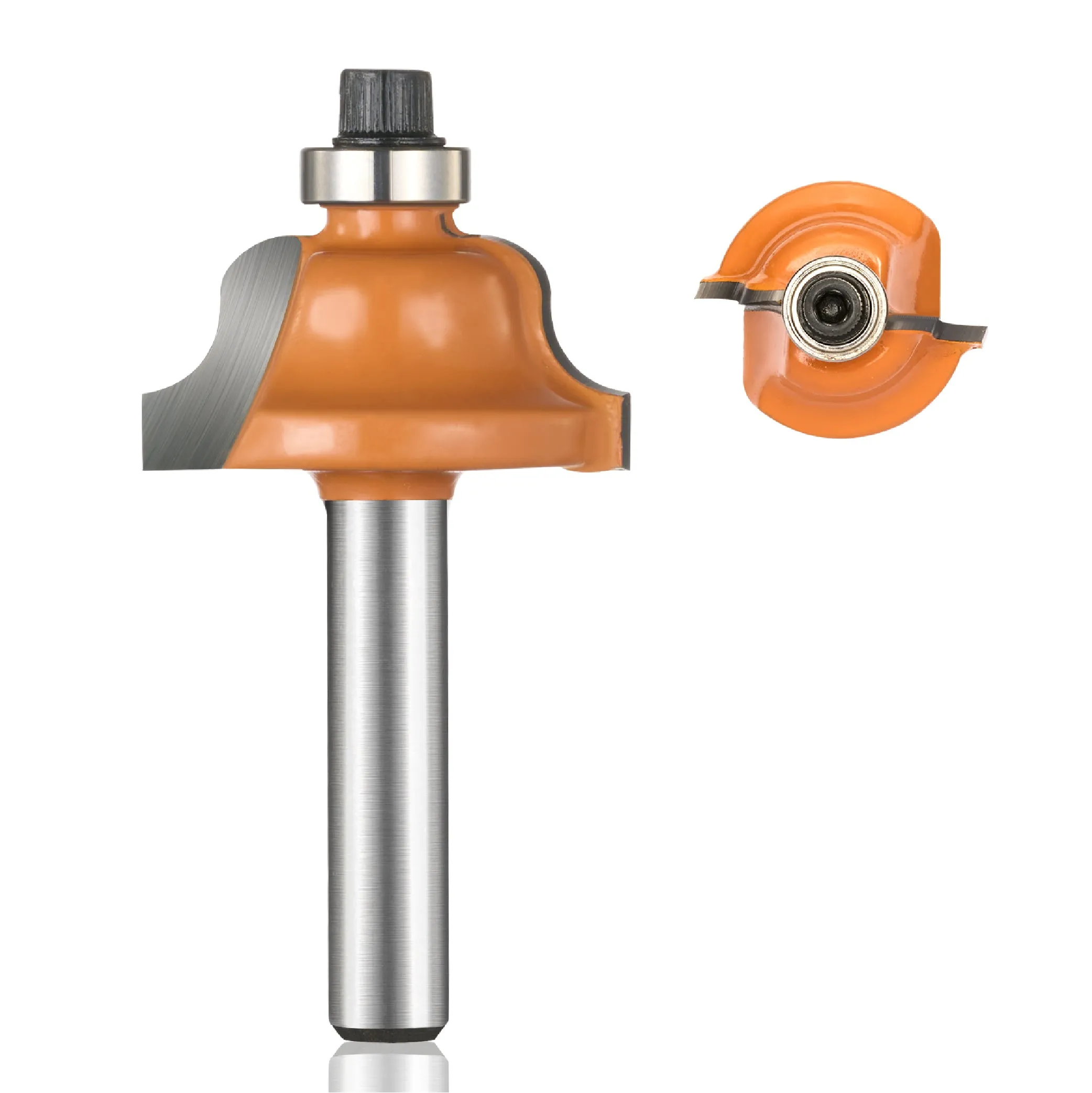 toolant Roman Ogee Router Bits for Edge Forming, 1/4-Inch Shank 5/16-Inch Dia, Carbide-Tipped Milling Cutter for Woodworking