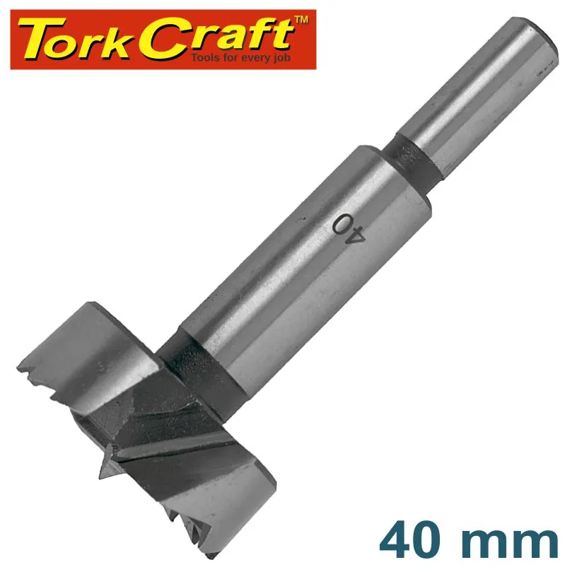 TORK CRAFT FORSTNER BIT 40MM CARDED TCFB40