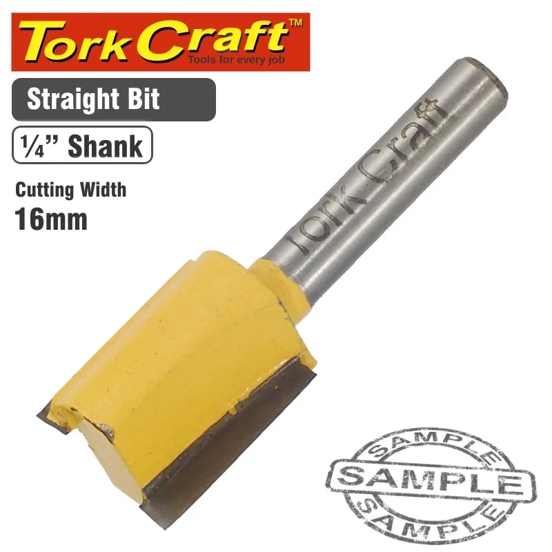 TORK CRAFT ROUTER BIT STRAIGHT 16MM CKP16MM