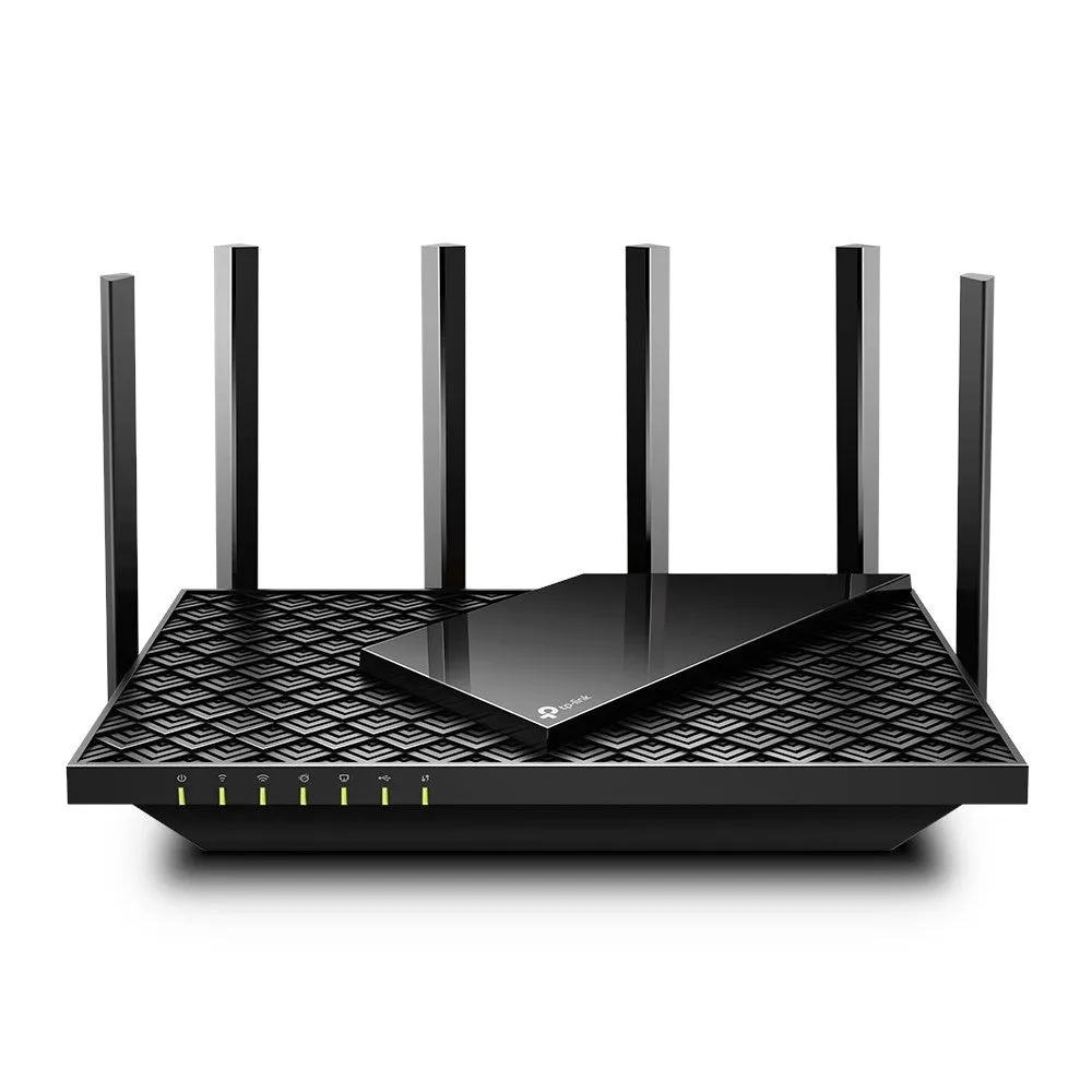 Tp-Link Archer Ax5400 Dual-Band Gigabit Wi-Fi 6 Router, Black