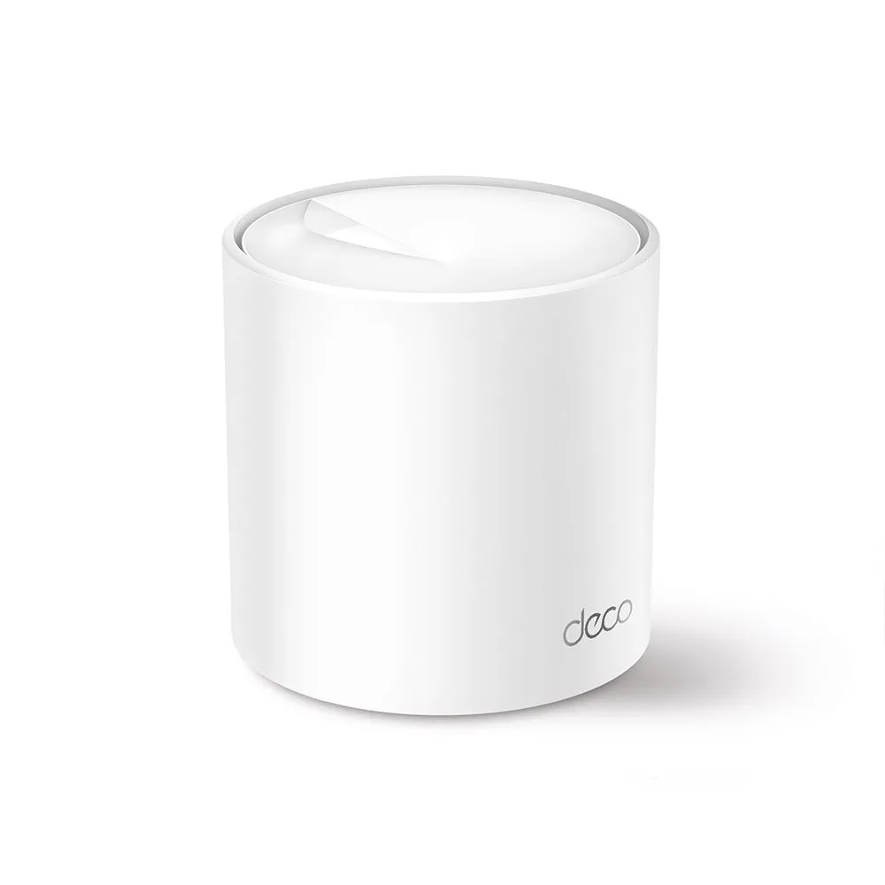 TP-Link Deco X60 AX5400 Whole Home Mesh Dual Band Wi-Fi 6 System with 4804Mbps at 5GHz, 574Mbps at 2.4GHz, Covers Up to 7,100 sq.ft., Connect 150 Devices, Router/AP Mode, MU-MIMO, Beamforming, IPv6, OFDMA, Alexa Supported