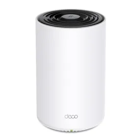 TP-Link Deco X80 AX6000 WIFI 6 Home Mesh System, Max 270m Wireless Range, 5Gbps Dual Band 5GHz / 2.4GHz Speeds, AI-Driven, 3x Gigabit ports, OFDMA / MU-MIMO 120 Device Connections, Parental Controls and Mobile App Monitoring