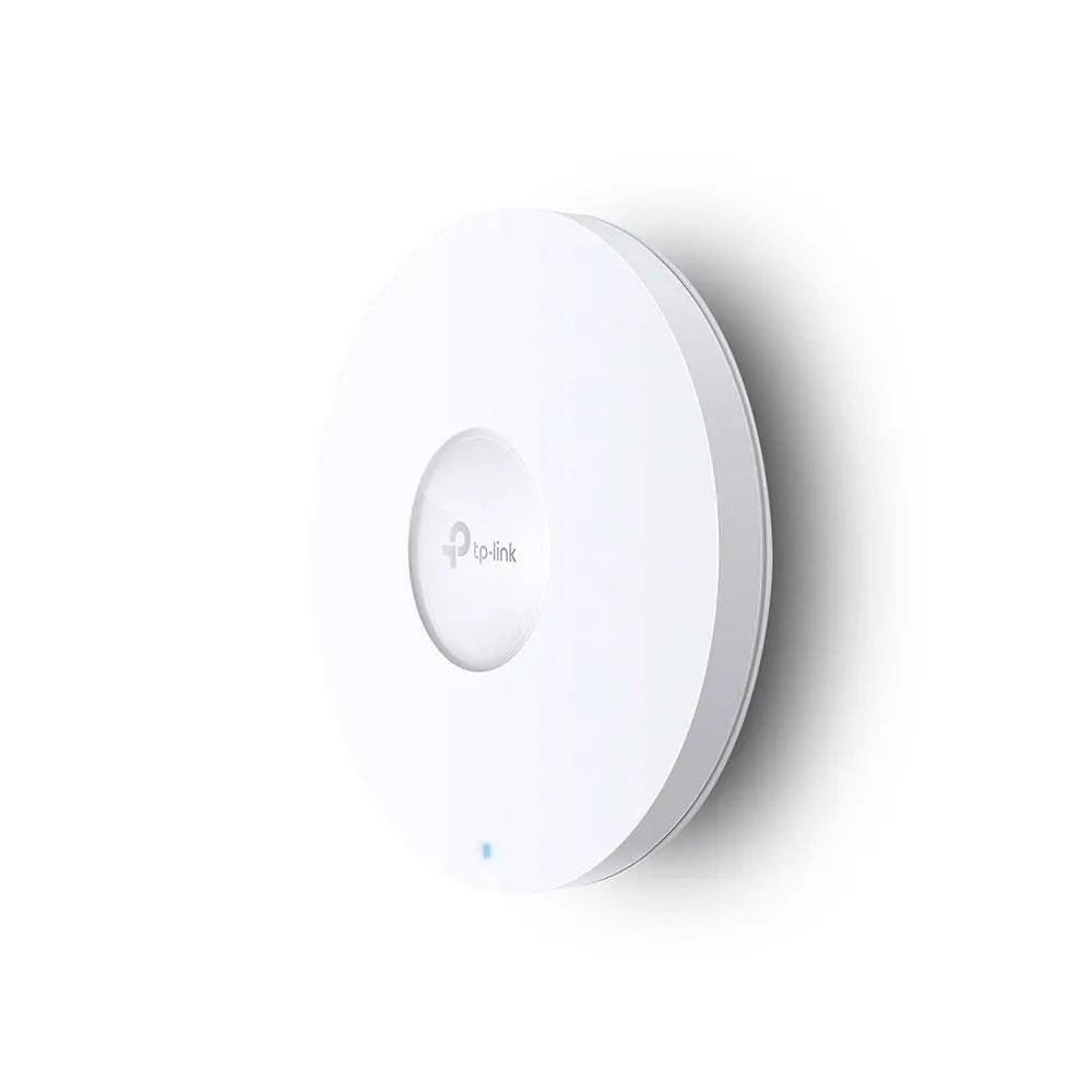 TP-Link EAP620HD AX1800 Dual Band Ceiling Mount Wi-Fi 6 Access Point Up to 1000  Clients, 1201Mbps at 5GHz, 574Mbps at 2.4GHz, Gigabit RJ45 Port, MU-MIMO, OFDMA, Omada SDN, Beamforming, Seamless Roaming, Passive PoE, Mesh, Band Steering