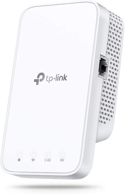 TP-Link RE330 AC1200 (300 867) Dual Band Wall-Plug Mesh Wi-Fi Range Extender, AP Mode, Adaptive Path Selection