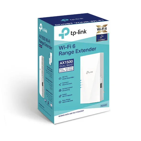 Tp-Link Re500x V1 - Wi-Fi Range Extender - Wi-Fi 6