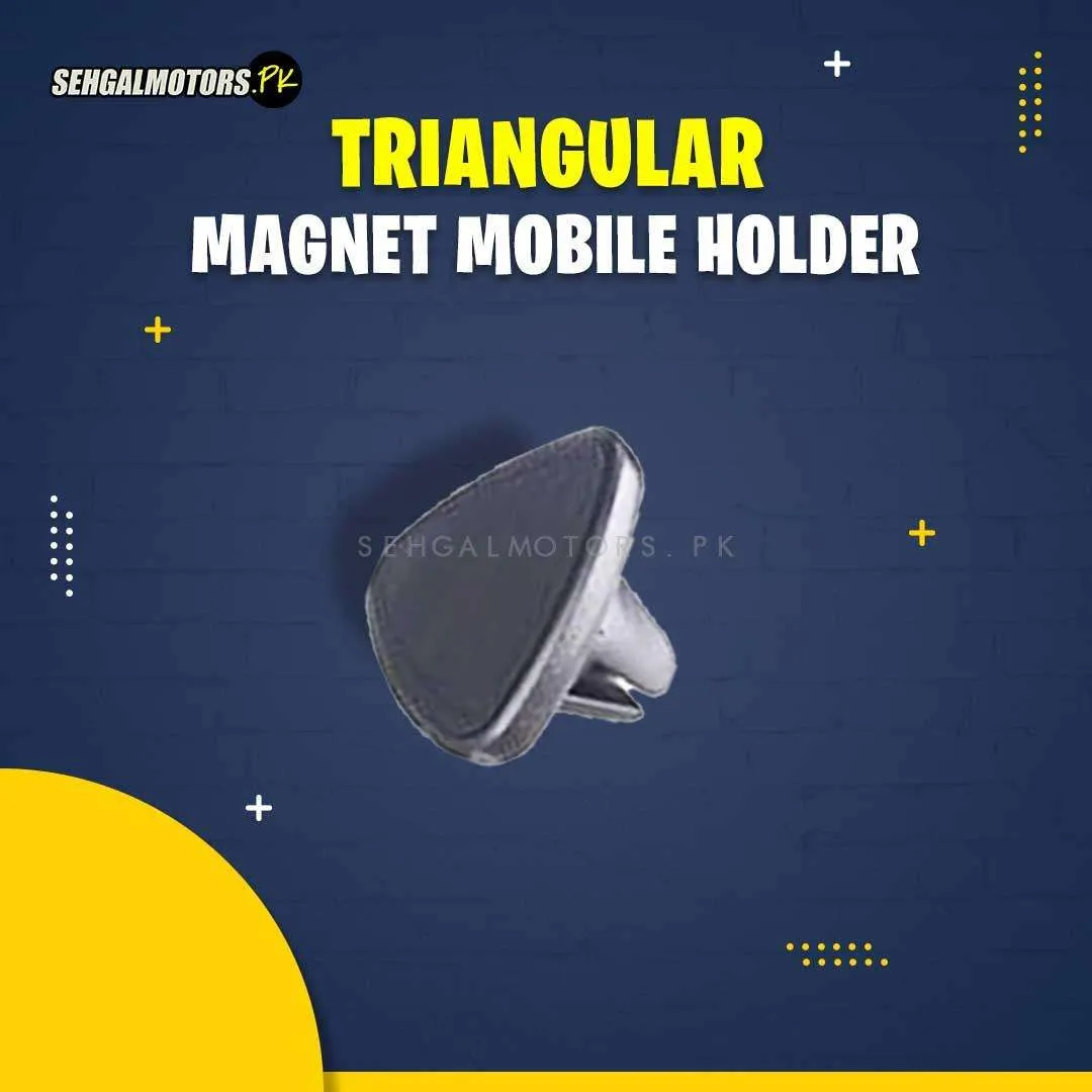 Triangular Magnet Mobile Holder - Phone Holder | Mobile Holder | Car Cell Mobile Phone Holder Stand