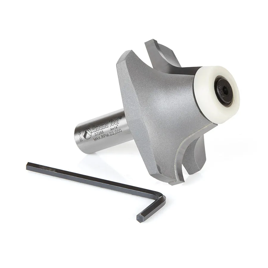 Undermount Bowl Router Bit | 14°x 2 3⁄16 Dia x 63⁄64 x 1⁄2" Shank | 57268 | 738685572689