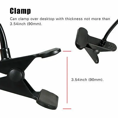 Universal Flexible Long Arm Desktop Bed Lazy Bracket Phone Holder Mount Stand Assorted  Color