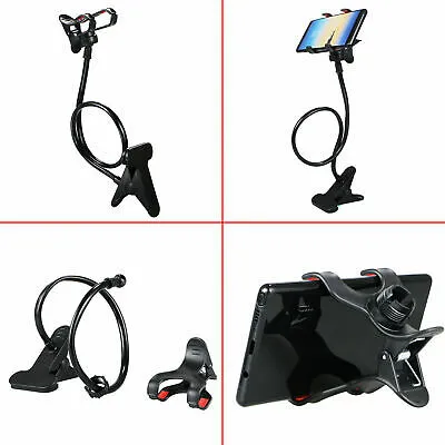 Universal Flexible Long Arm Desktop Bed Lazy Bracket Phone Holder Mount Stand Assorted  Color