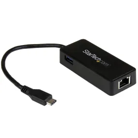 Usb-C To Gigabit Network Adapter With Ex