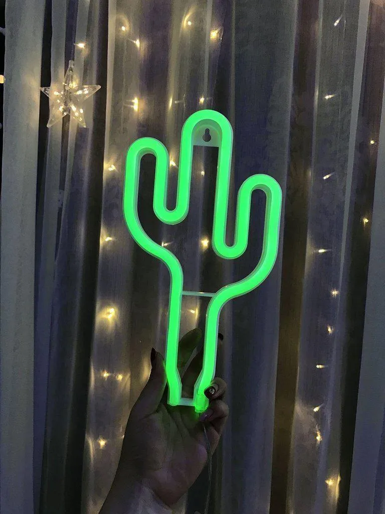 USB Charger Cactus Light