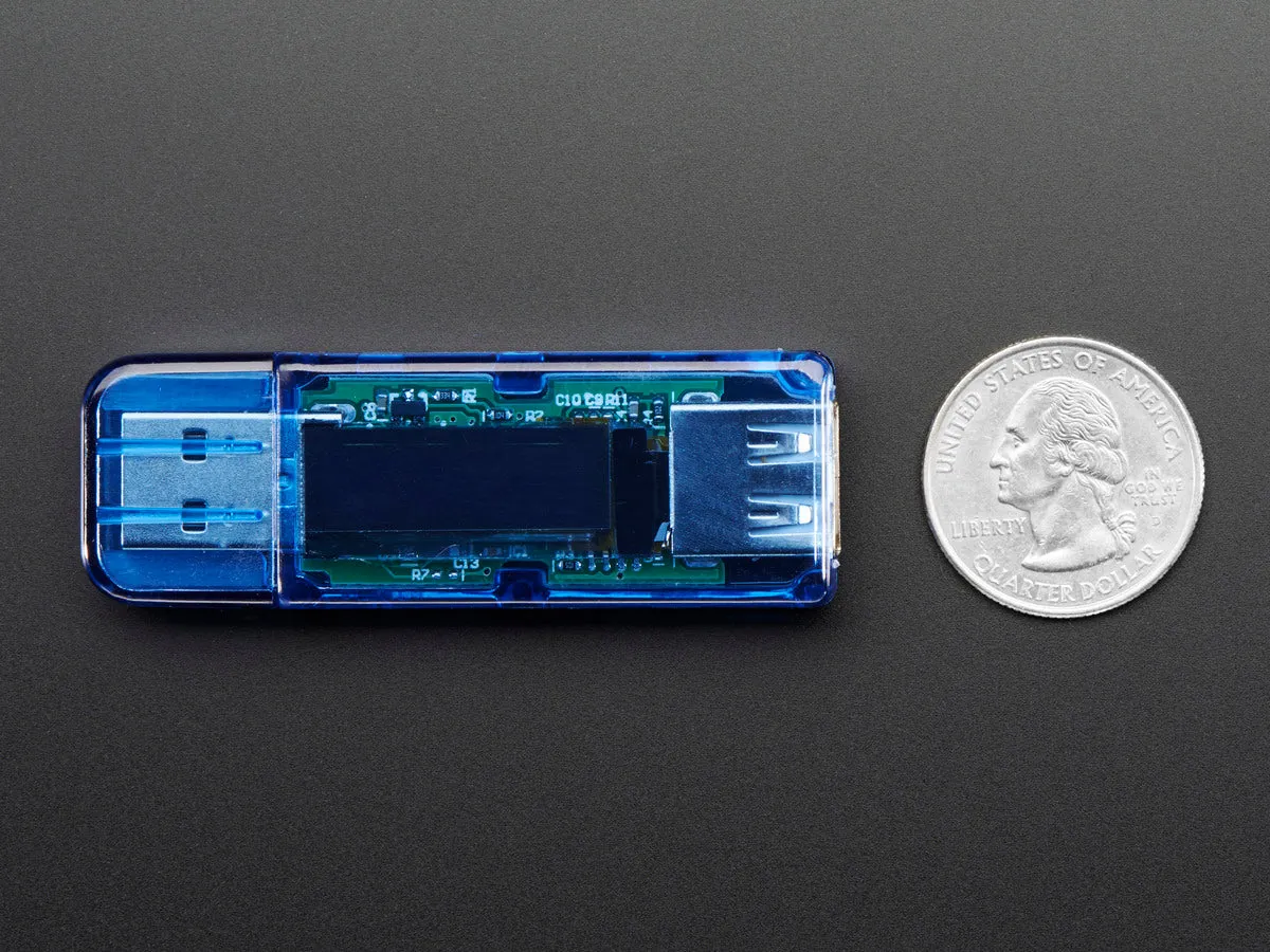 USB Voltage Meter with OLED Display