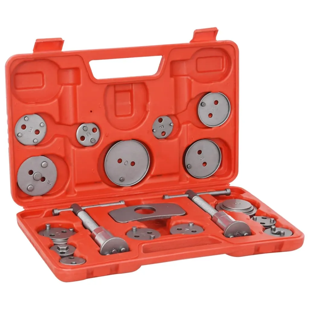 vidaXL 18 Pieces Disc Brake Caliper Wind Back Tool Kit