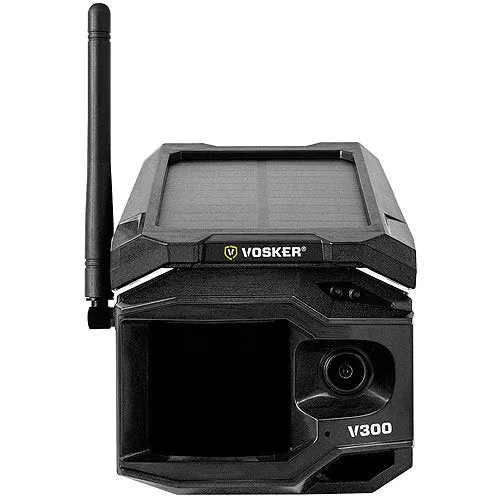 Vosker V300 Solar Powered 4G-LTE Cellular Security Camera *NEW*