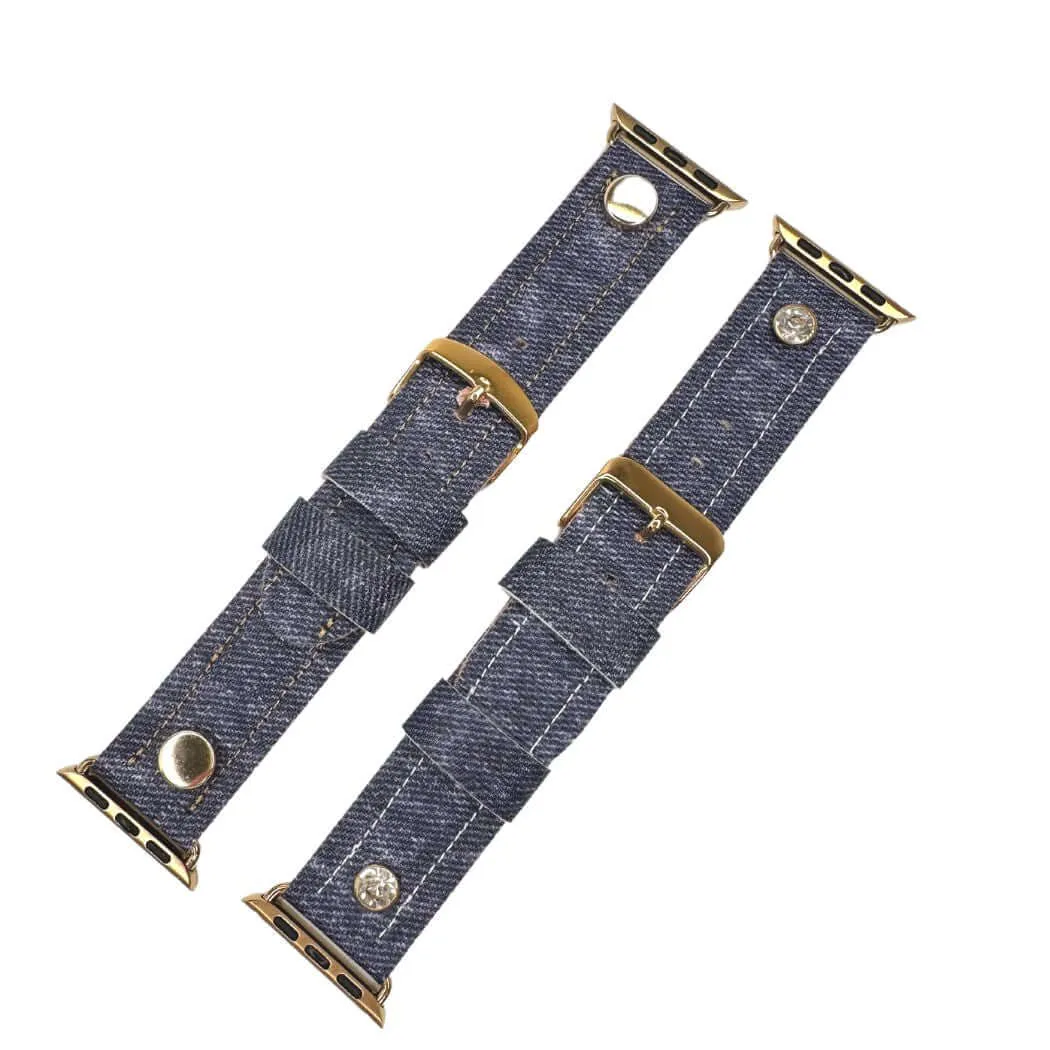 Watch Band For Apple Watch Denim