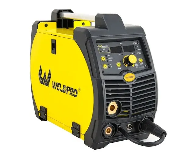 Weldpro MIG200GDSV 3-in-1 Welder With Dual Voltage 200V/110V MIG/TIG/Arc Stick 200 Amp Inverter L13004 New