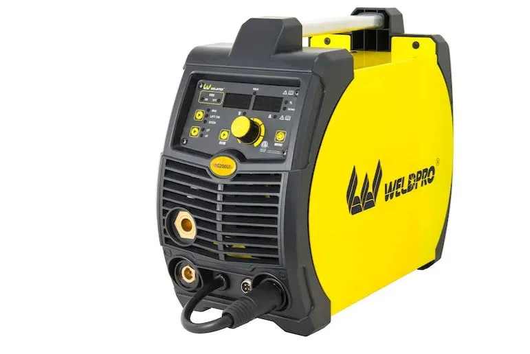 Weldpro MIG200GDSV 3-in-1 Welder With Dual Voltage 200V/110V MIG/TIG/Arc Stick 200 Amp Inverter L13004 New