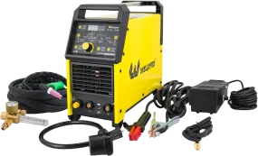 Weldpro TIGACDC200GD Digital TIG/Stick Welder With AC/DC Standard Euro Torch 200 Amp High-Frequency Pulse L12000 New