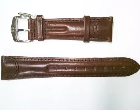 Wenger 21mm Brown Leather Watch Band