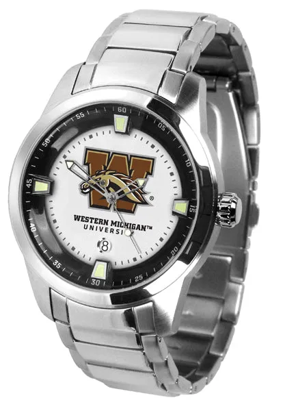 Western Michigan Titan Steel Men’s Watch