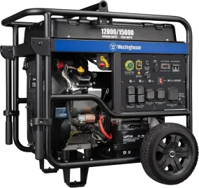 Westinghouse WGen12000 Generator 12000W/15000W 50 Amp Remote Start Gas New