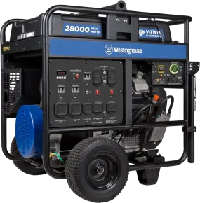 Westinghouse WGen20000c 20000W/28000W Generator Low THD 50 Amp Remote Start Gas with CO Sensor New