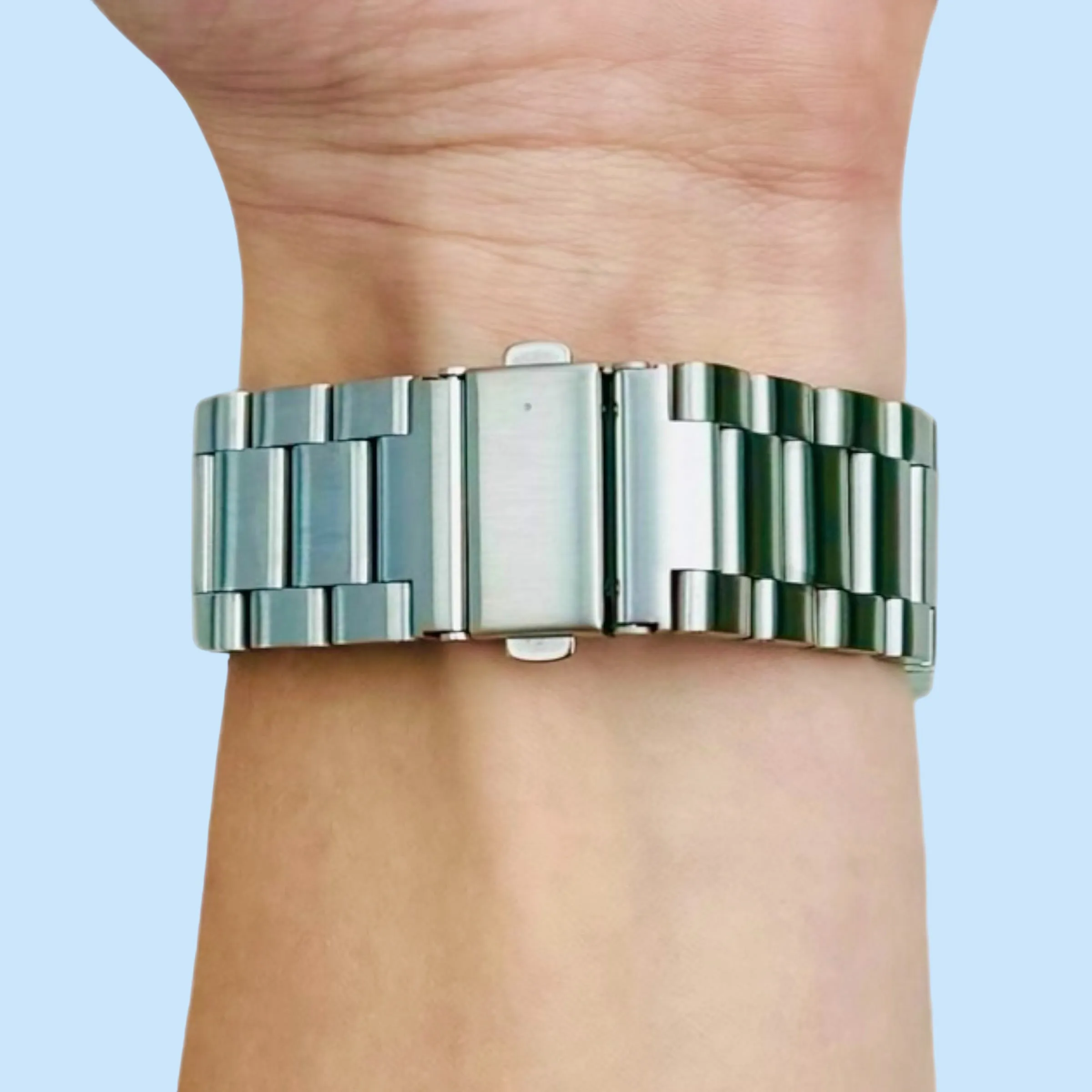 Withings Activite - Pop, Steel & Sapphire Stainless Steel Link Watch Strap