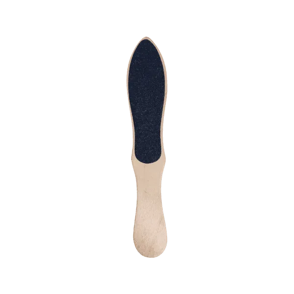 WOODEN FOOT FILE WITH SAND PAPER