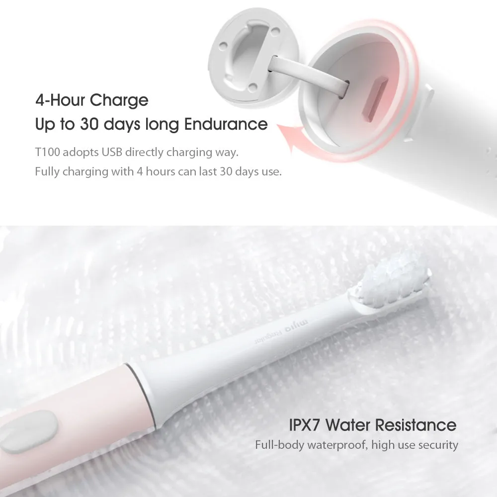 Xiaomi Mijia T100 Dual Mode Electric Rechargeable Toothbrush