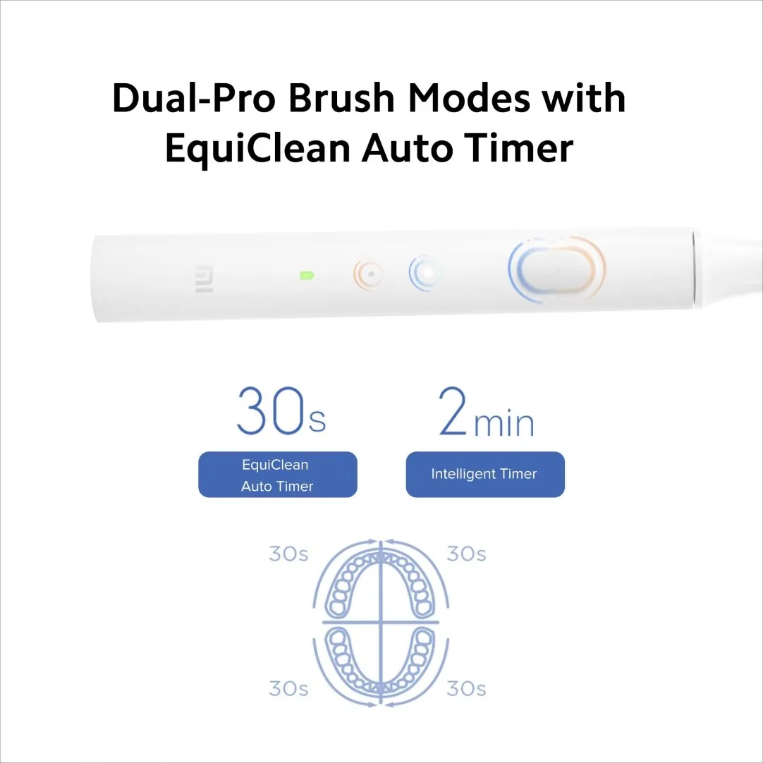 Xiaomi Mijia T100 Dual Mode Electric Rechargeable Toothbrush