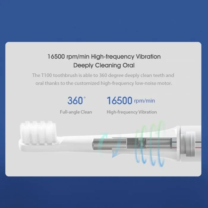 Xiaomi Mijia T100 Dual Mode Electric Rechargeable Toothbrush