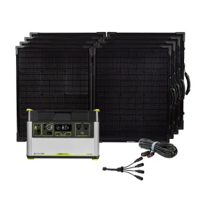 Yeti 1500X   (4) Boulder 100 BC Solar Generator