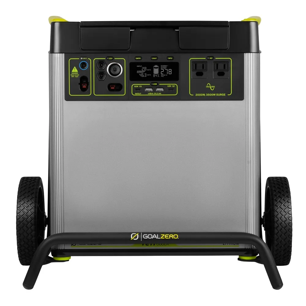 Yeti 6000X   (2) Ranger 300 BC Solar Generator